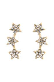 Feliz Bling ear Gold/Clear