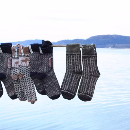 Öjbro Vantfabrik, FUTHARK THORBJÖRG, MERINOULL SOCKA