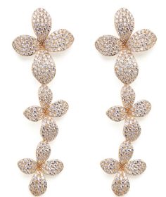 Fiona Long Earring G/Clear