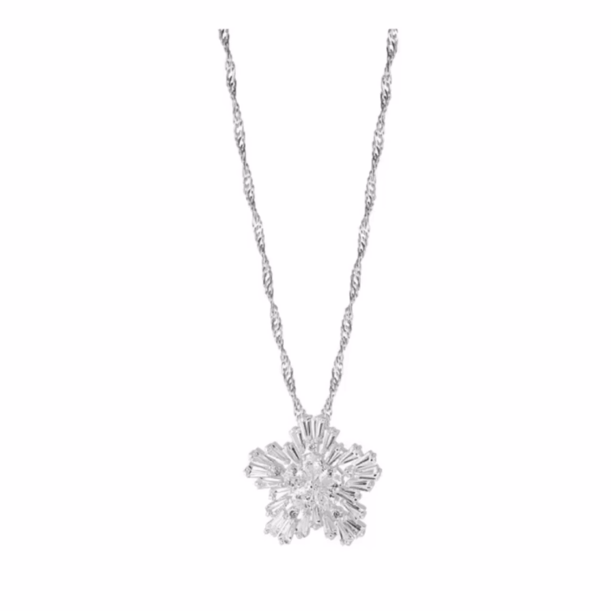 Snö pendant neck 42 s/clear