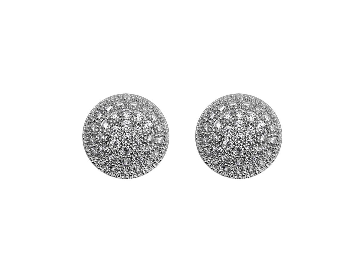 Carrie small ear silver/clear