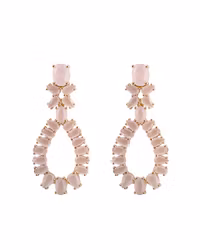 Judith Earring Gold/matt Pink