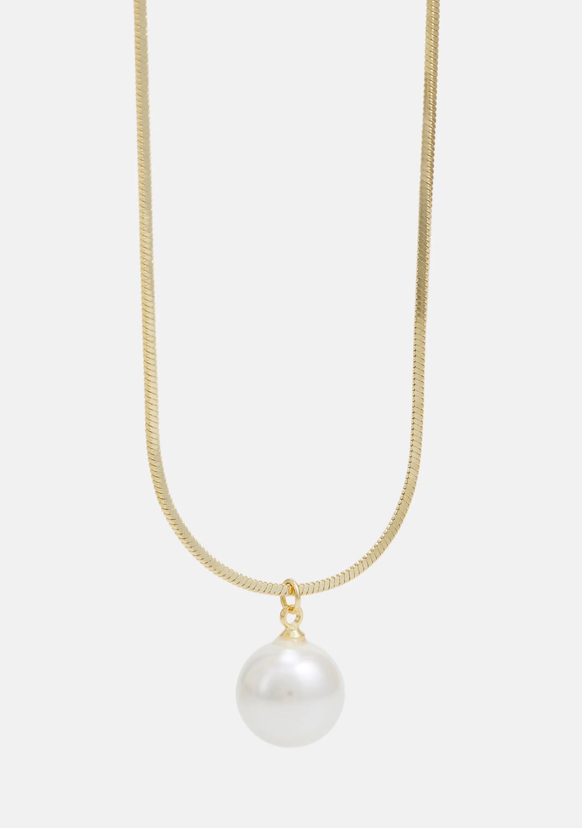 Paola pendant neck 42 g/white