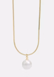 Paola pendant neck 42 g/white