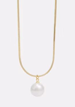 Paola pendant neck 42 g/white