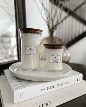WoodWick White Teak - Large