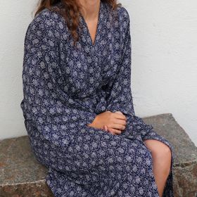 Kimono Blå