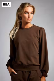 Sweatshirt med puffärm Brownie