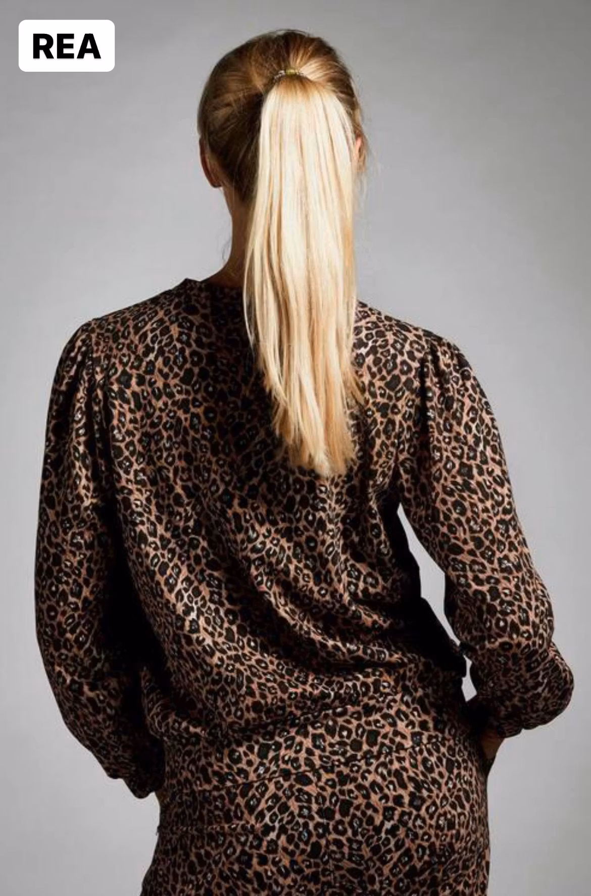 Sweatshirt med puffärm Leo