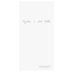 Ernst servett med citat ~ Lycka i det lilla 20-pack