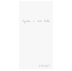 Ernst servett med citat ~ Lycka i det lilla 20-pack
