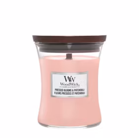 Woodwick Pressed Blooms & Patchouli - Medium