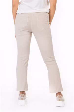 BREE BOOT CUT PANTS SAND
