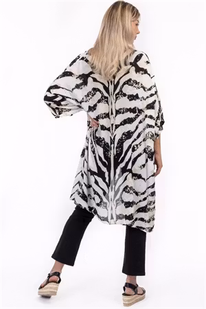 MERCY KAFTAN SAND/BLACK