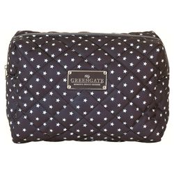 Nylonnecessär Star warm grey - Large