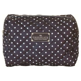 Nylonnecessär Star warm grey - Large