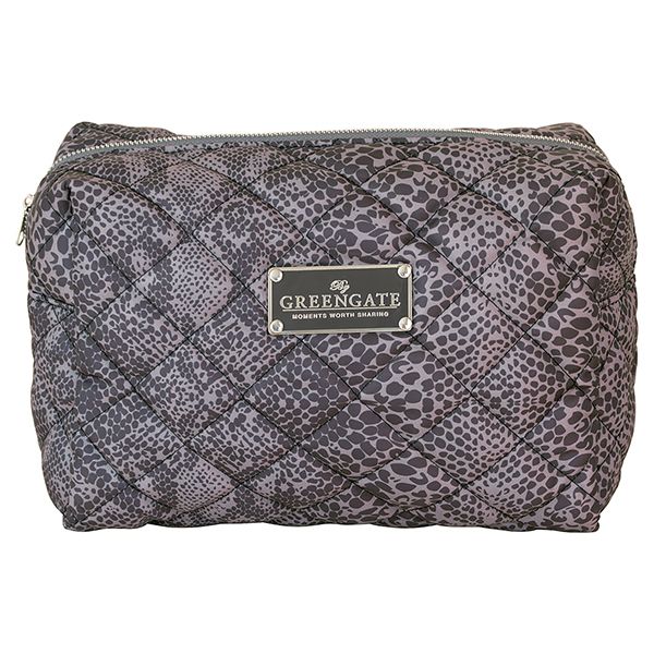 Nylonnecessär Alli warm grey - Large