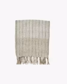 OLSSON & JENSEN NEWTON LINEN BLANKET STRIPE
