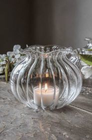 Glasvas Peony