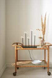 Mäster - Ljusstake Svart 5L
