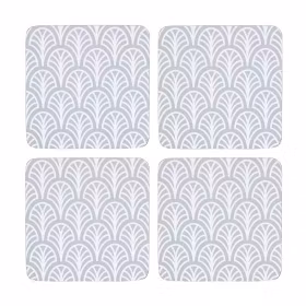 Dekohem - Glasunderlägg - Palm Grey 4-pack