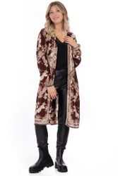 Velora Klänning Kaftan - Amarone/Rose/Sand