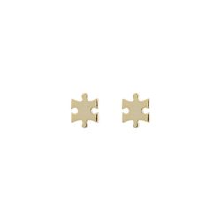 Lana Small Ear Puzzle Gold