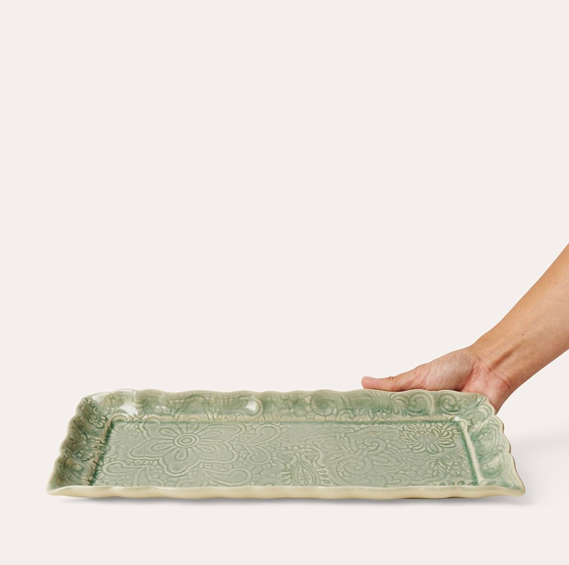 TRAY DISH, ANTIQUE
