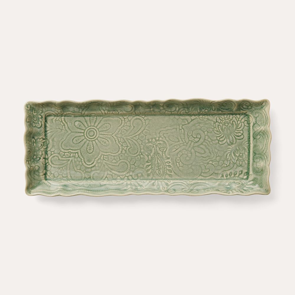 TRAY DISH, ANTIQUE