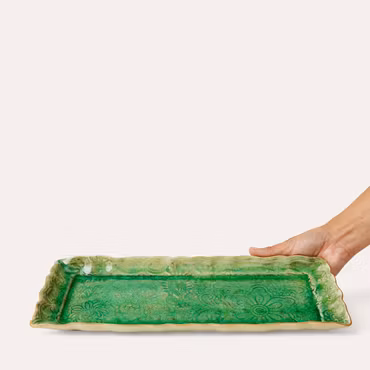 TRAY DISH, SEAWEED