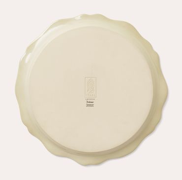 ROUND SERVING PLATE/PIZZA PLATE, SEAWEED