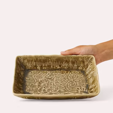 Gratängform, SMALL GRATINDISH, SAND