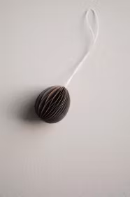 Påskdekoration Ovoid small brown