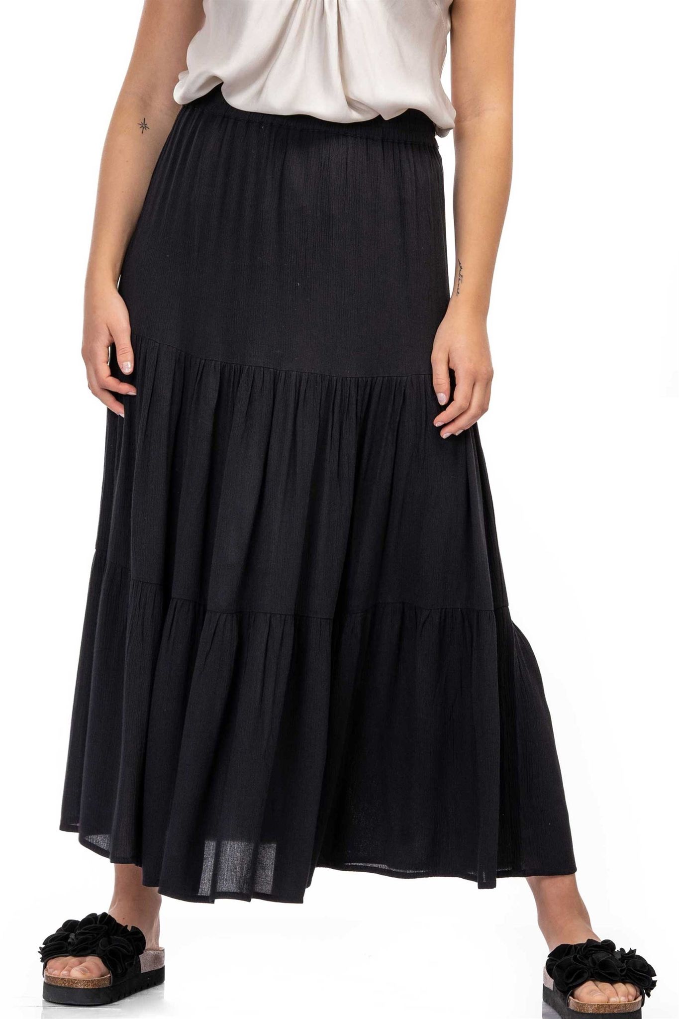 AISHA SKIRT BLACK