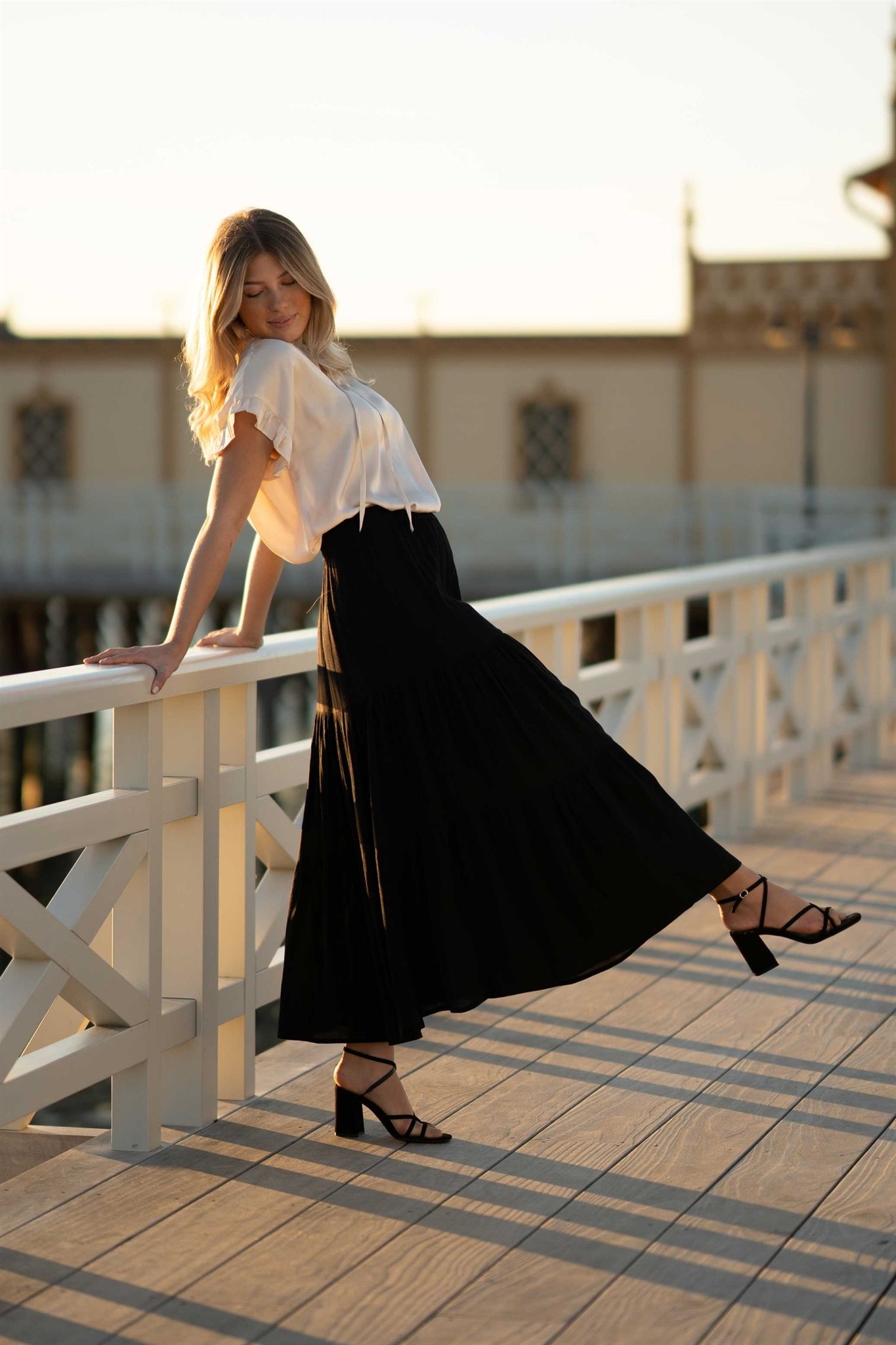 AISHA SKIRT BLACK