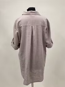 Linneskjorta Delia- Taupe