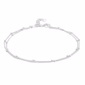 Bay Amsterdam double anklet plain s