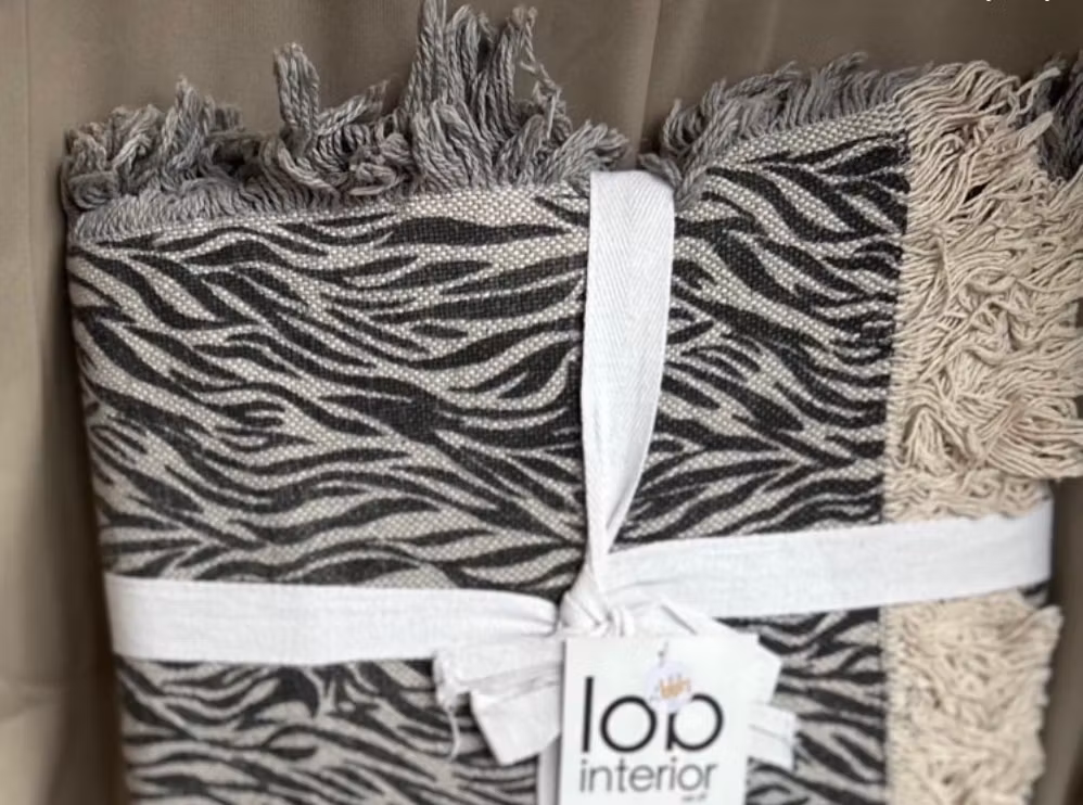 Zebra pläd