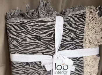 Zebra pläd