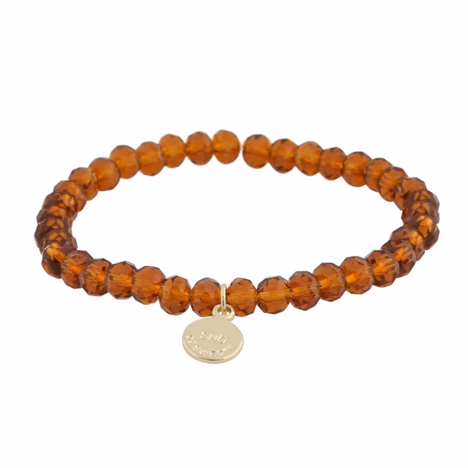 Armband West Guld/ Brun