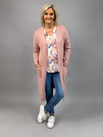 MILLA525 STICKAD KOFTA ROSA