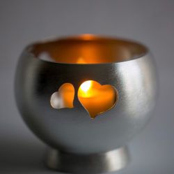Ljuslykta hjärta