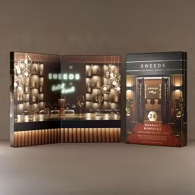 SWEEDS Cocktail Sweets Christmas Calendar 395g