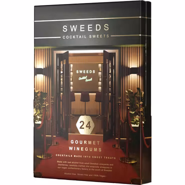 SWEEDS Cocktail Sweets Christmas Calendar 395g
