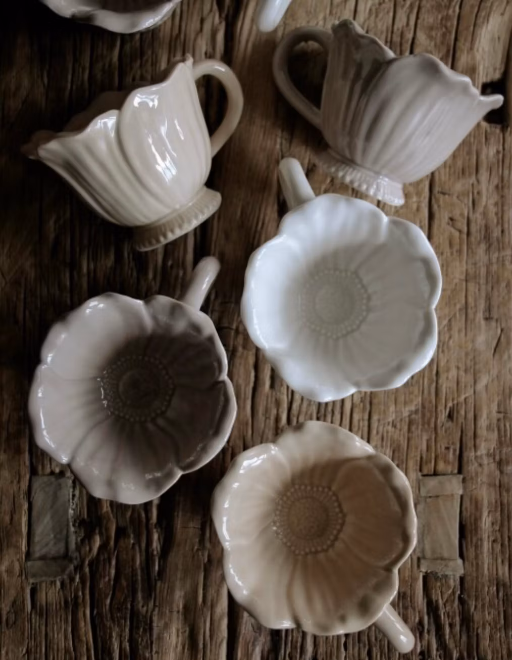 Majas Blomstra mugg white