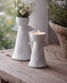 Majas Ängla vas | lykta hög