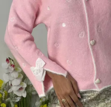 Jane heart cardigan