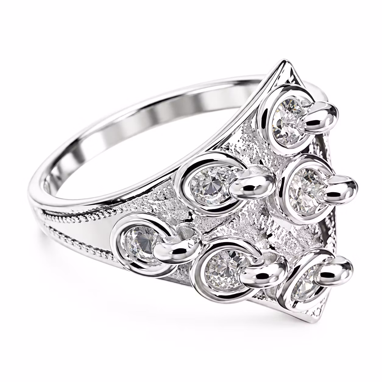 Vaisa silver ring