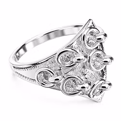Vaisa silver ring