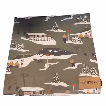 Vintervaara kuddfodral – grön 47 × 47 cm